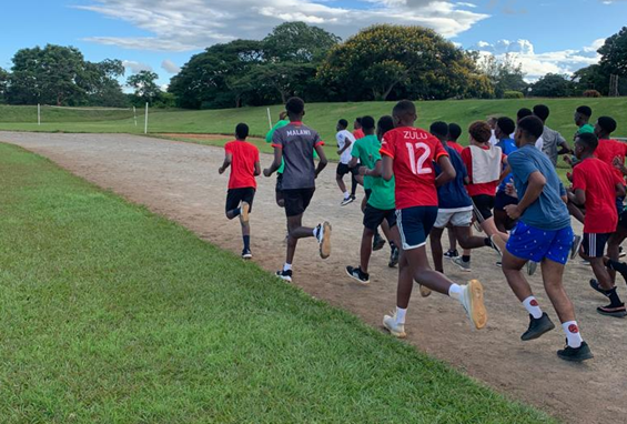 RUNNING MY RACE
